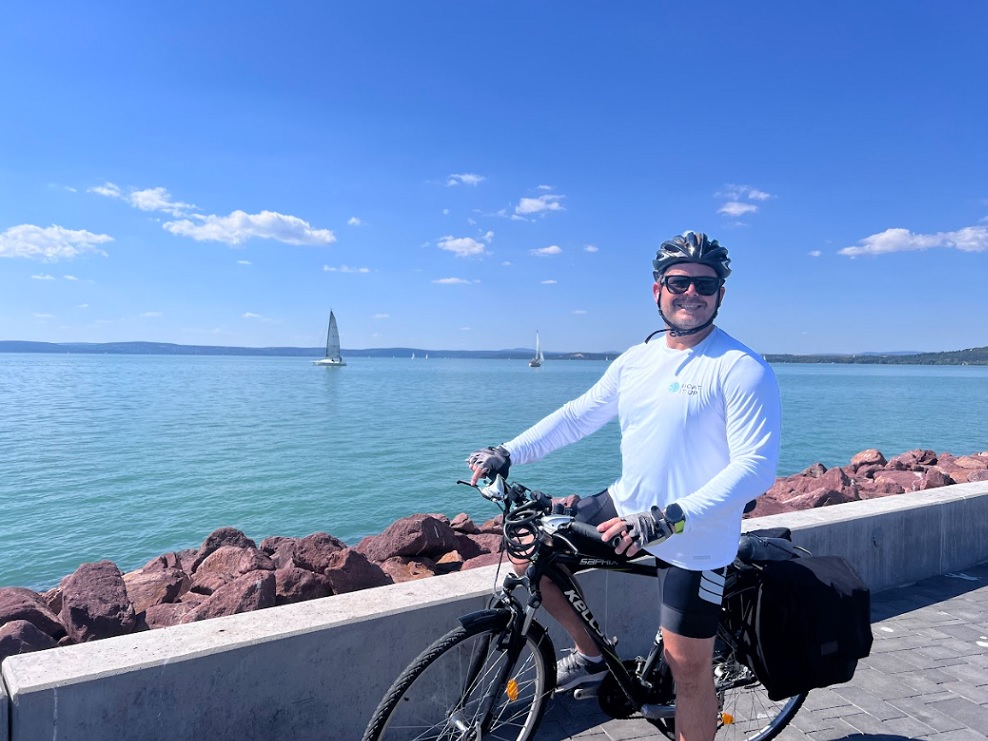 Jachting na Balatone si môžete rozšíriť aj o cyklotúry. Foto - BOAT IT UP